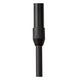 Lámpara colgante Milonga de 4 luces con pantalla de madera, altura regulable, negra (4)