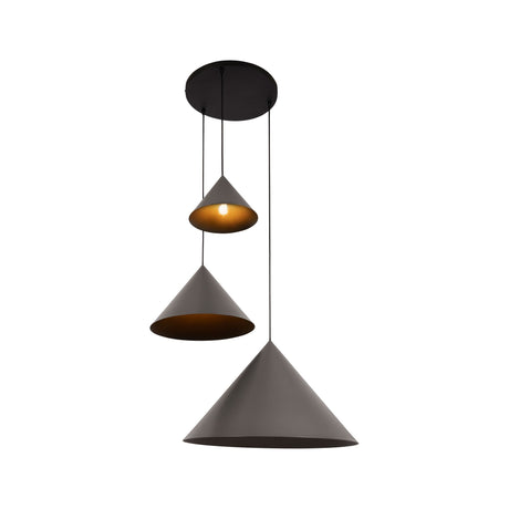 Pendelleuchte Spitze 3-flammig Ø 68cm (1)