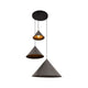Pendelleuchte Spitze 3-flammig Ø 68cm (1)