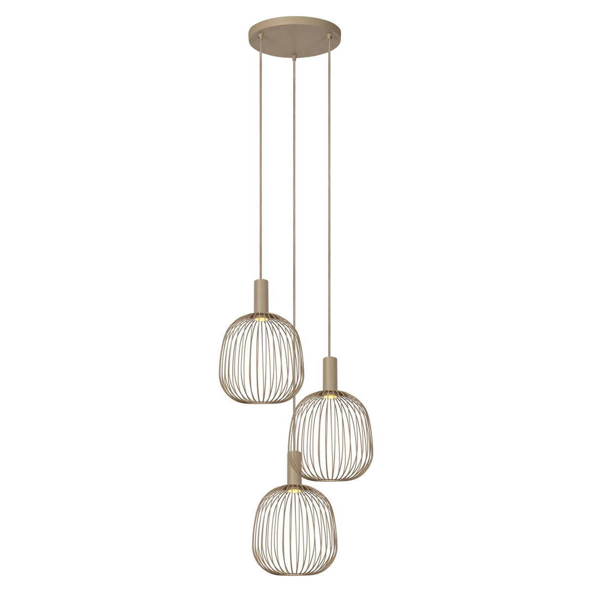 Esterel pendelarmatur 3-lampet høydejusterbar 50 cm (2)