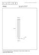 Lampa stojąca Fold 3-płomienna z abażurem tekstylnym (4)