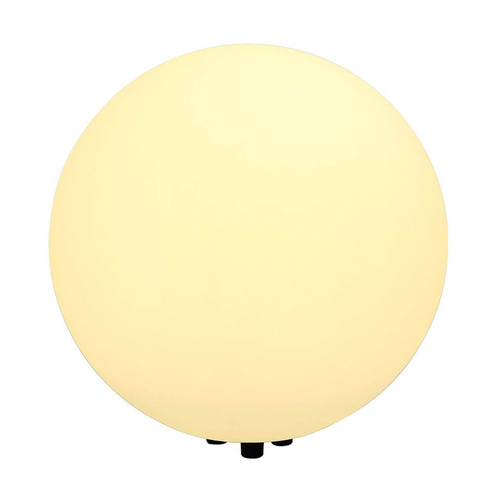 RotoBall Floor Außenleuchte weiß E27 max. 24W IP44, runde Leuchte für gemütliche Atmosphäre im Außenbereich.