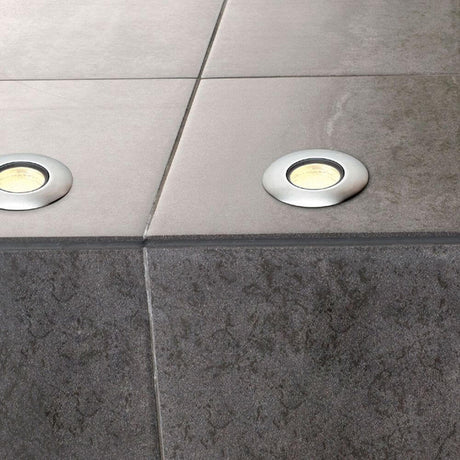 Trail-Lite Einbauleuchte Edelstahl 316 4 LED 0,3W Warmweiß für Boden- und Wandeinbau im Außenbereich