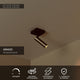 Spot da soffitto Grado a 1 luce orientabile e ruotabile alluminio (6)