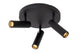 Deckenstrahler Grado 3-flammig schwenkbar Ø25cm (2)