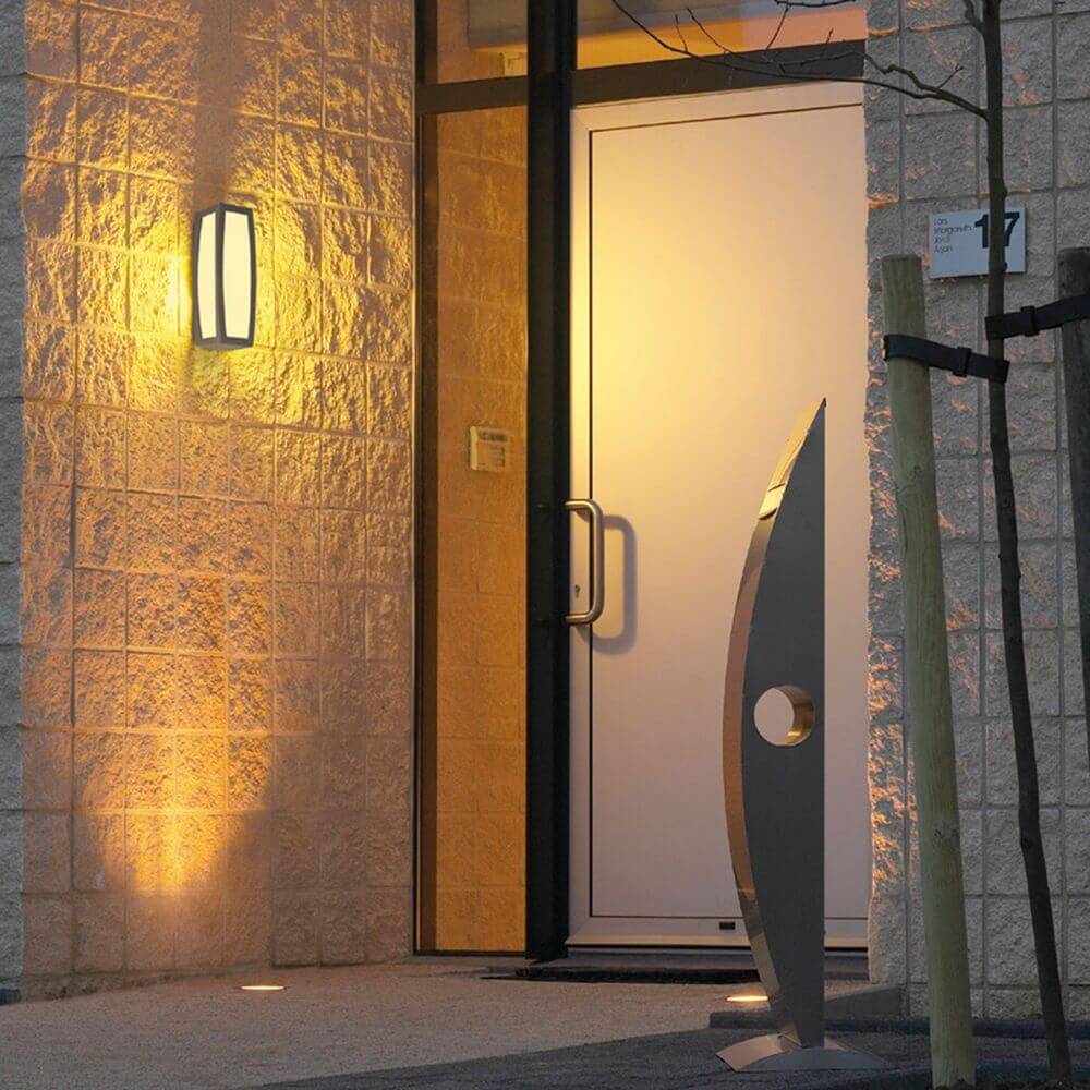 Meridian Box Outdoor Light Anthracite E27 Max.