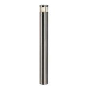VAP SLIM 90 Stehleuchte Edelstahl gebürstet E27 max. 20W, runde Außenleuchte aus Edelstahl