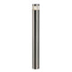 VAP SLIM 90 Stehleuchte Edelstahl gebürstet E27 max. 20W - elegante Standlampe für Außenbereich