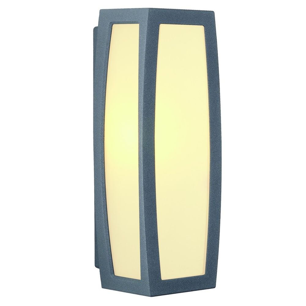 Meridian Box Wall Lamp Antracite E27 Max