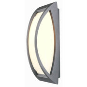 Meridian 2 Wandleuchte anthrazit E27 ESL max. 25W IP54, moderne Außenleuchte aus Aluminium