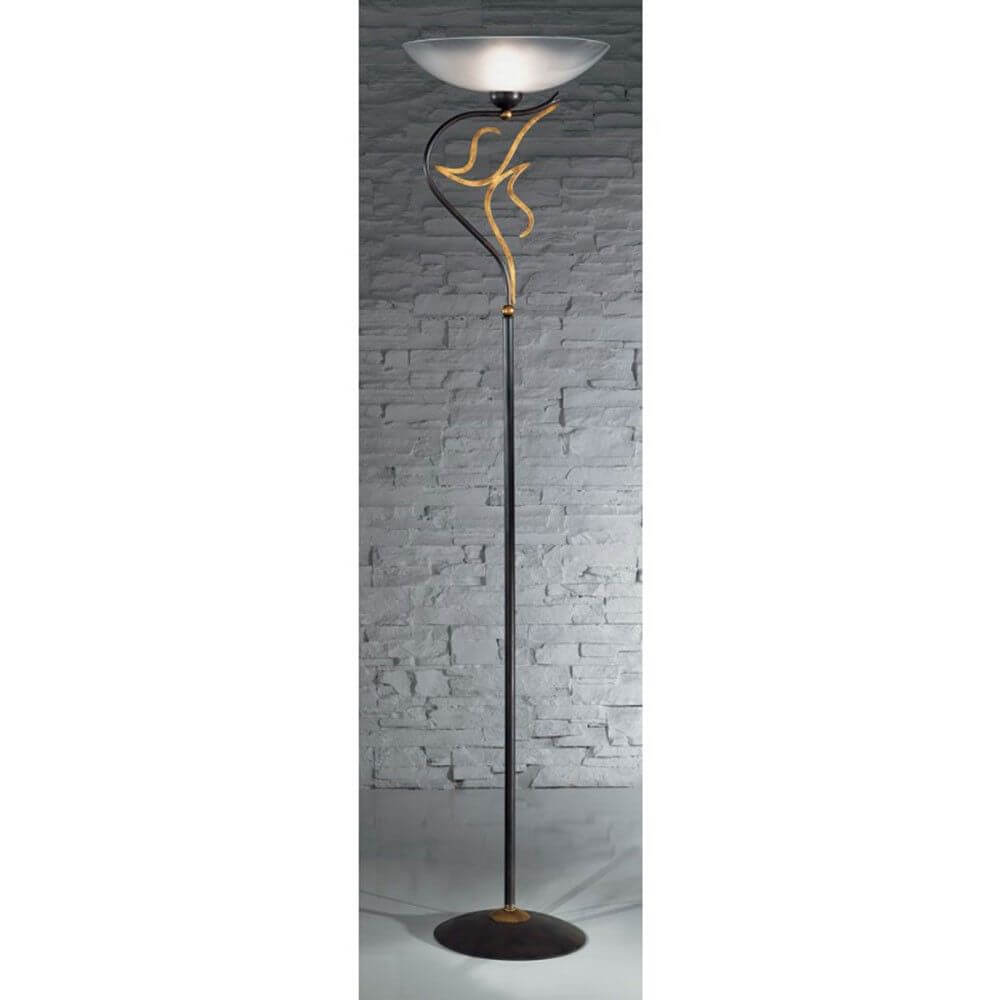 Amabile lampa podłogowa szkło Ø 40 cm