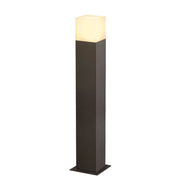 GRAFIT floor lamp SL 60 Anthracite E27 ESL max. 11W IP44 in grey smoked glass look for outdoor use.
