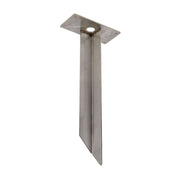 Ground spike for Arrock ARC GU10 galvanized steel, length 50 cm, for securing floor lamps in the ground.