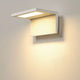 ANGOLUX Wall Wandleuchte weiß 36 SMD LED 3000K an Wand montiert, warmweißes Licht, modern