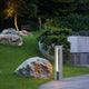 Arrock ARC GU10 Stehleuchte Granit salt & pepper GU10 max. 35W im Garten bei Nacht