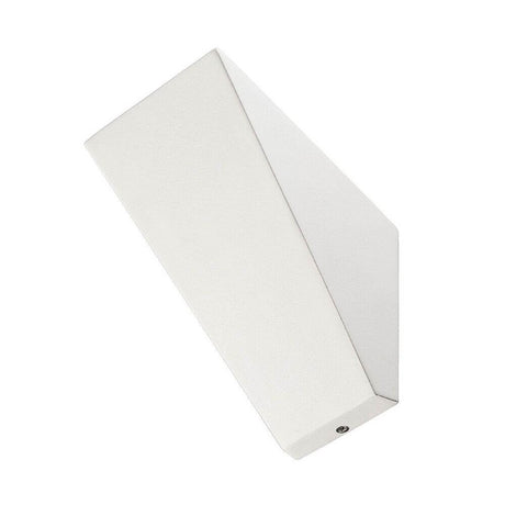 KEIL wall light white G9 max. 42W in a modern wedge shape for wall mounting.