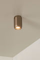 Ceiling light Braga 1-light Square Coffee, Black (1)