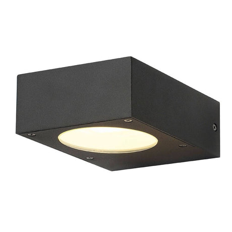 Quadrasyl vegglampe WL 15 firkantet antrasitt GX53 maks. 11W 