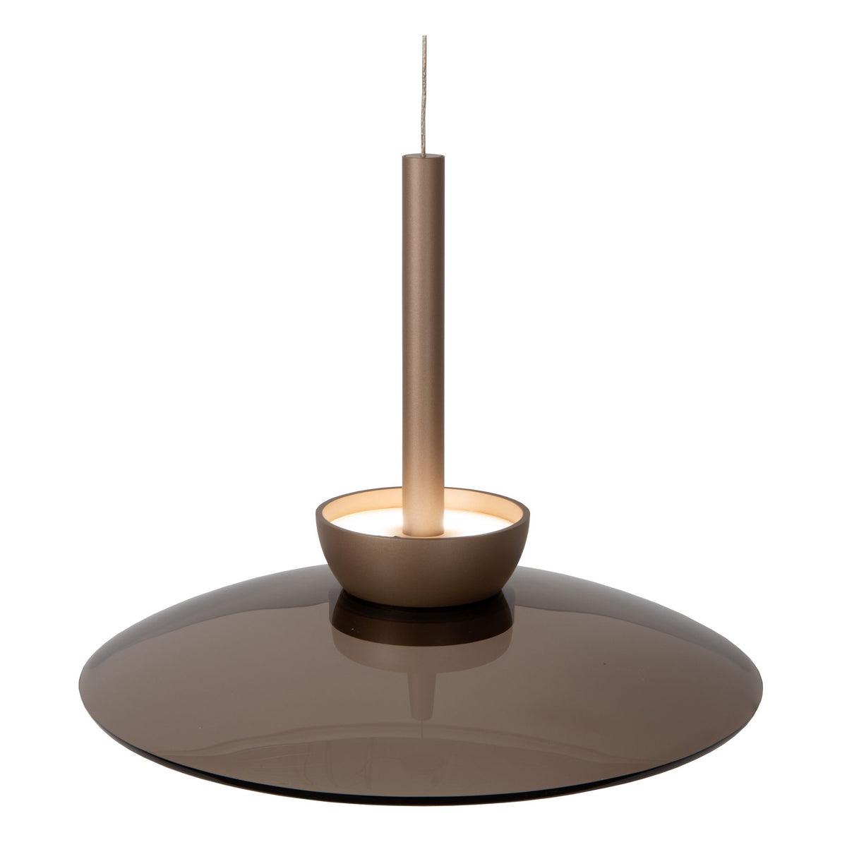 LED-Pendelleuchte Santiago dimmbar CCT Glas Amber (5)