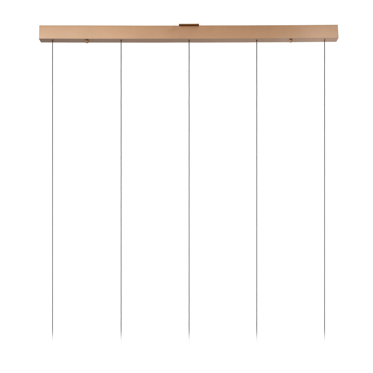 LED-Pendelleuchte Santiago 5-flammig dimmbar CCT Glas Amber 150cm (3)