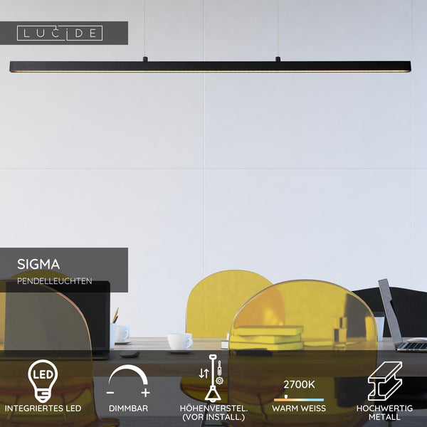 LED-Pendelleuchte Sigma dimmbar 118,5cm (4)