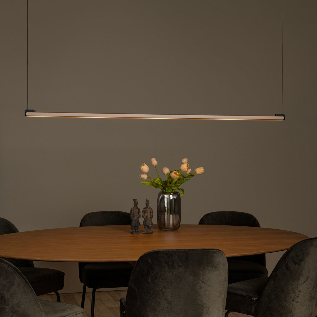 LED-Pendelleuchte Braga dimmbar CCT Gestensteuerung 150cm (1)