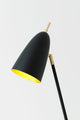 Bordlampe Obelisco med rund skærm 23x17 cm guld 