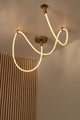 LED-taklampa Janderin dimbar CCT Champagne 300cm (1)