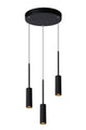 LED-Pendellampe Tubule 3-lyskilder Sort 26cm (2)