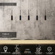 LED-Pendelleuchte Tubule 5-flammig (6)