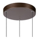 LED-Pendelleuchte Margary 3-flammig dimmbar Kaffee (3)
