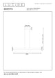LED-Pendelleuchte Griffith Bronze 140cm CCT Touchdimmer (7)