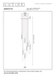LED-Pendelleuchte Griffith 6-flammig CCT dimmbar Bronze (6)