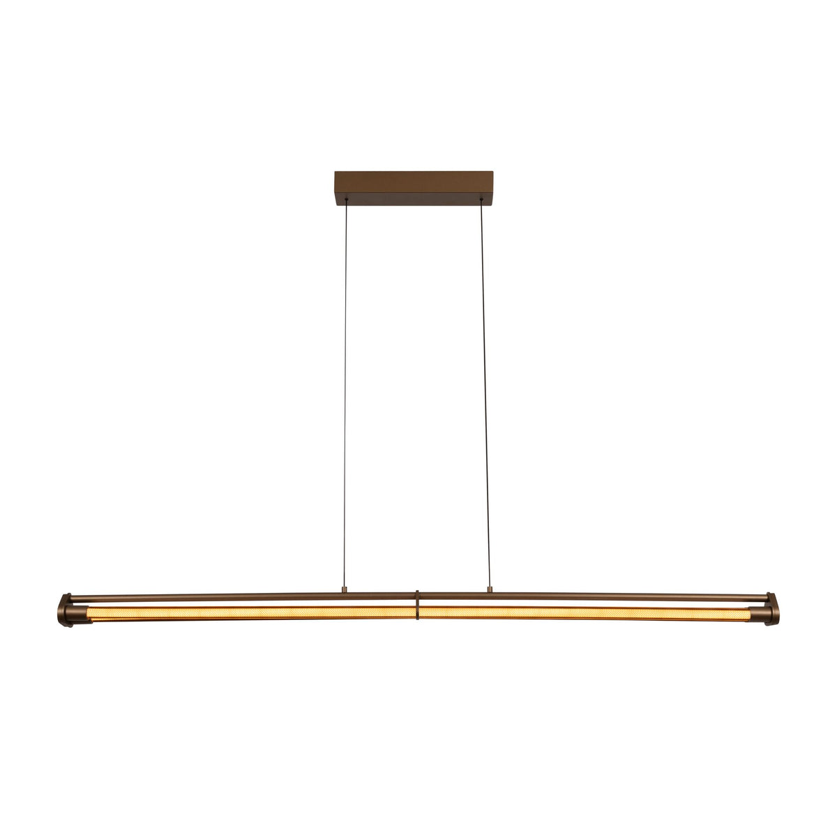 LED-Janderin pendant light 2-light dimmable with gesture control Champagne (2)