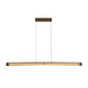 LED-Janderin pendant light 2-light dimmable with gesture control Champagne (2)