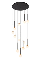 LED-pendellampe Calina med 12 lyskilder, rund, dimbar CCT (2)