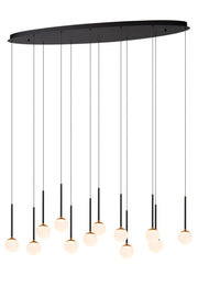 LED-Pendelleuchte Calina oval 12-flammig dimmbar mit einstellbarer Lichtfarbe (2)