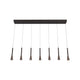 LED-Lampadario sospeso Joakim a 7 luci dimmerabile CCT regolabile in altezza (1)