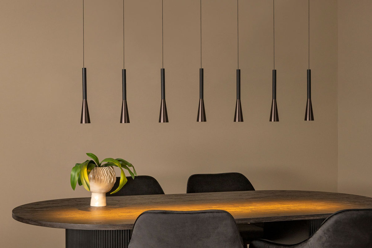 LED-Lampadario sospeso Joakim a 7 luci dimmerabile CCT regolabile in altezza (2)