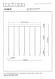 LED-Lampadario sospeso Joakim a 7 luci dimmerabile CCT regolabile in altezza (6)