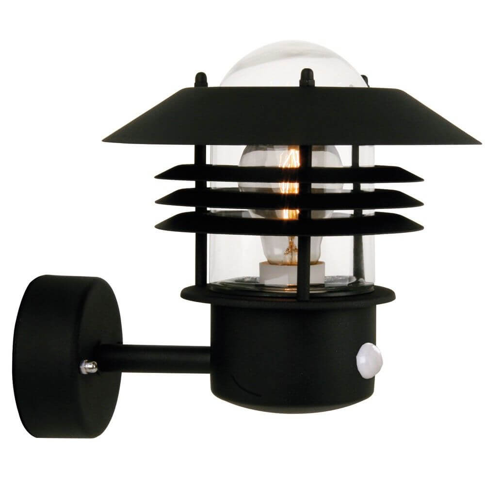 Czujnik Vejers Outdoor Wall Lampa Czarna