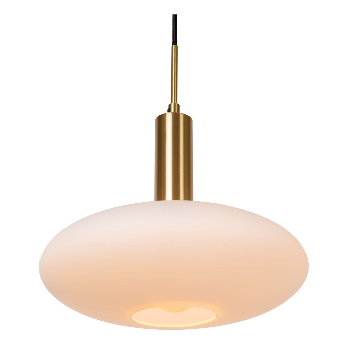 Pendelleuchte Singala Glas Matt Gold Ø 30cm (3)