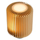 LED-bordlampe Turbin i sylinderform av aluminium, varm hvit (4)