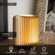 LED-bordlampe Turbin i sylinderform av aluminium, varm hvit (5)