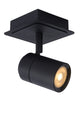LED-Bad-Deckenspot Lennert dimmbar schwenkbar IP44 Schwarz (2)