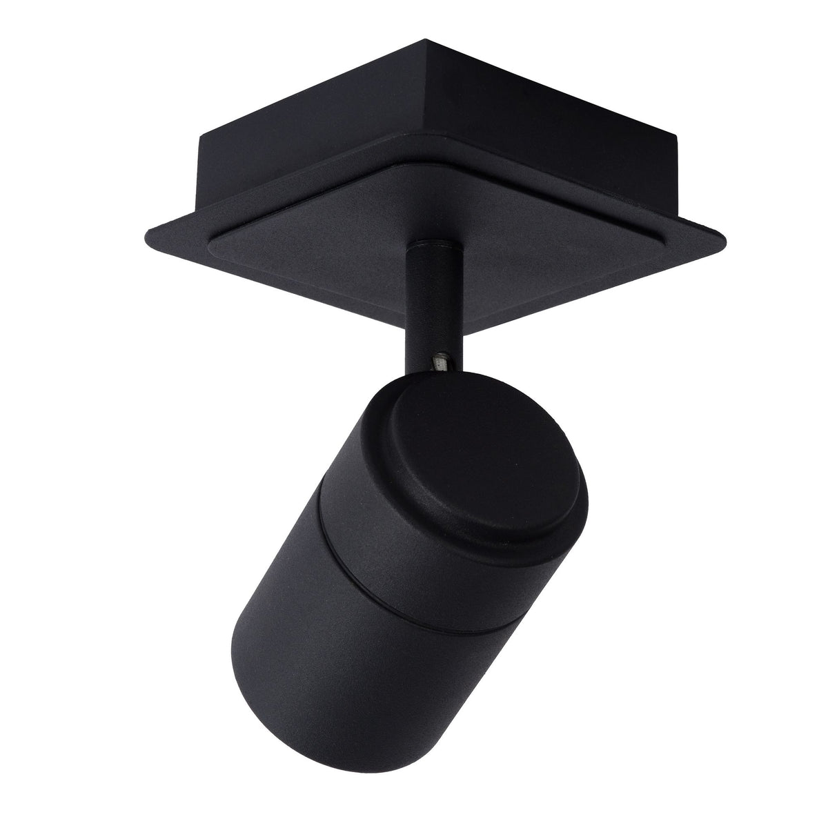 LED-Bad-Deckenspot Lennert dimmbar schwenkbar IP44 Schwarz (3)