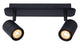 LED-Bad-Deckenspot Lennert 2-flammig dimmbar IP44 (2)