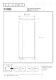 Pollerleuchte Combo LED IP54 Ø9cm 25cm hoch Schwarz (4)