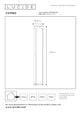 LED-Pollerleuchte Combo IP54 65cm 3000K Schwarz (5)