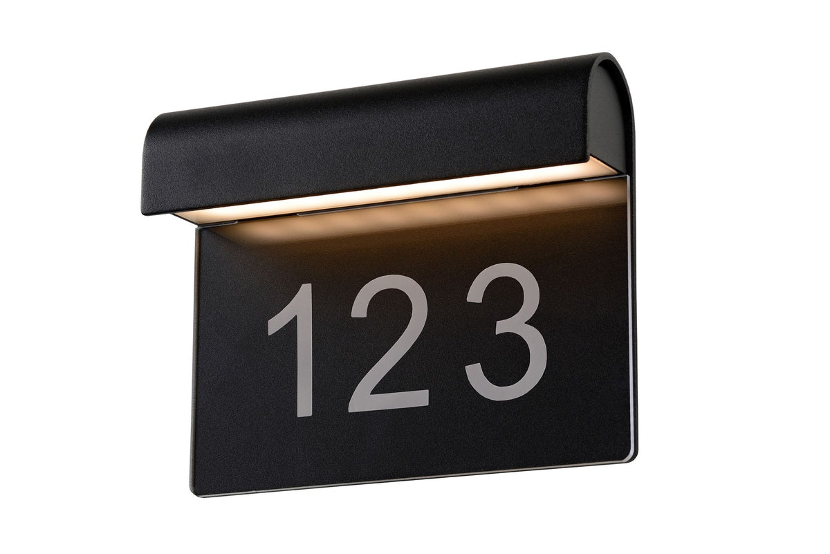 LED-Außenwandleuchte Thesi 3000K IP54 Schwarz (3)